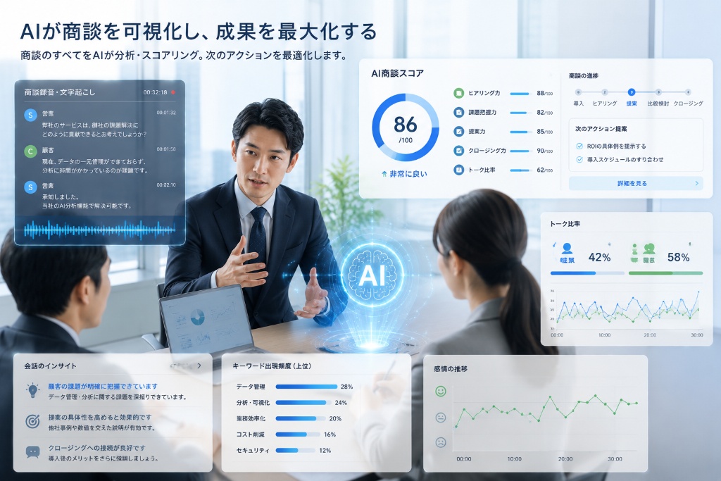 AIが接客をサポートし一人ひとりに最適な体験を